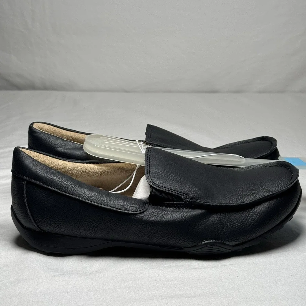 The Children's Place Kids Slip On Shoes Black Casual Loafer Size 6